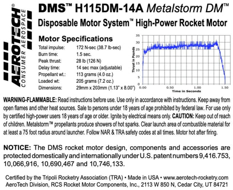 H115DM-14A 29mm DMS